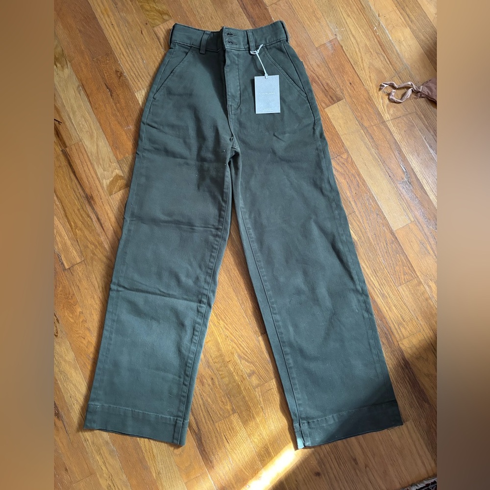Everlane Organic Wide Leg Pant